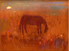 Load image into Gallery viewer, Grazing horse
